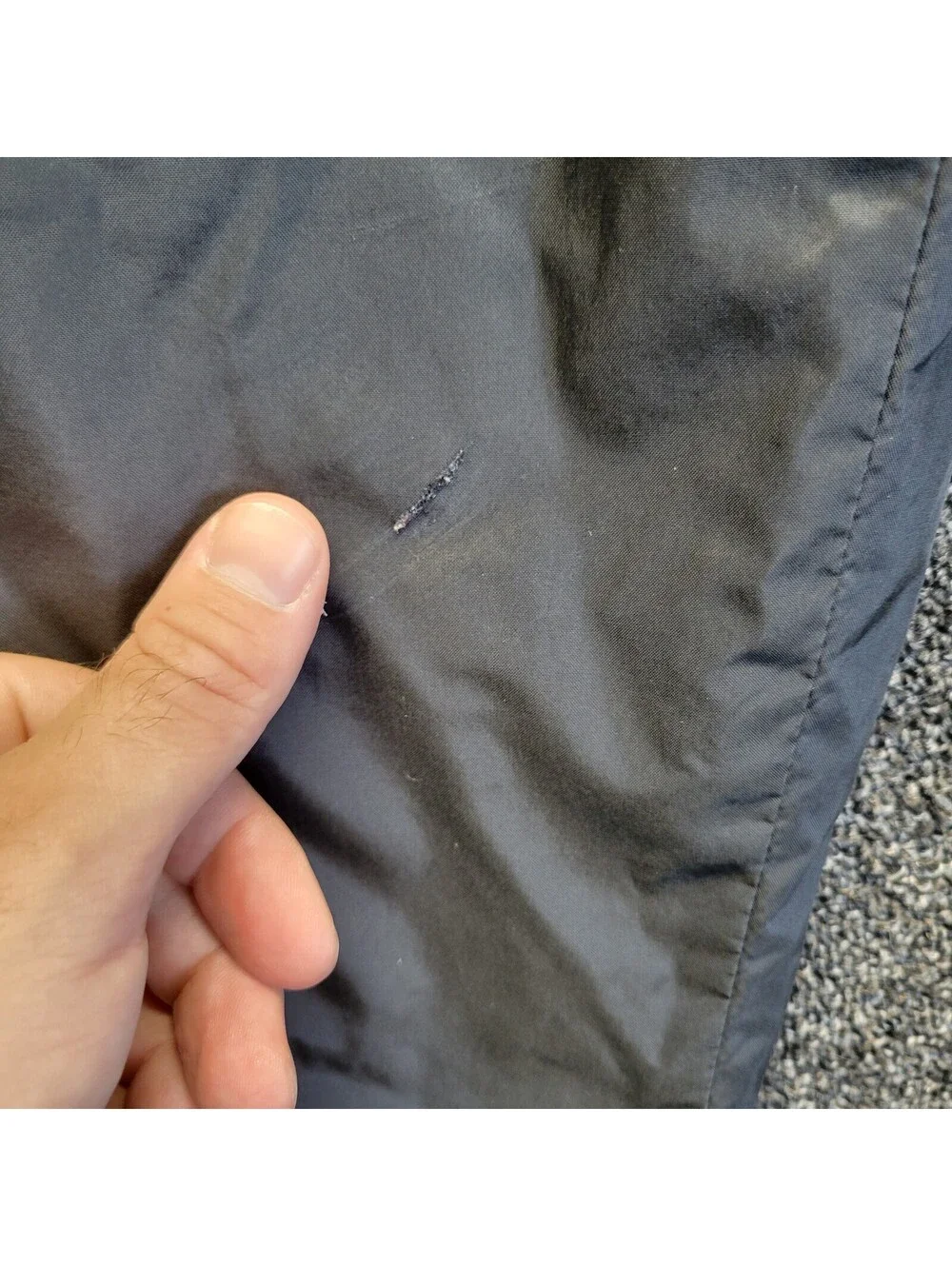 Vtg Nike Boy's Insulated Track Pants Sz XL(18-20) FLAW**